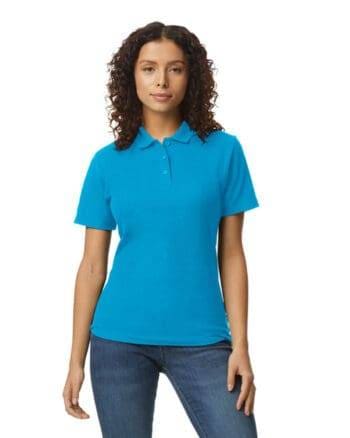 Gildan 64800L Ladies' Softstyle Double Pique Polo