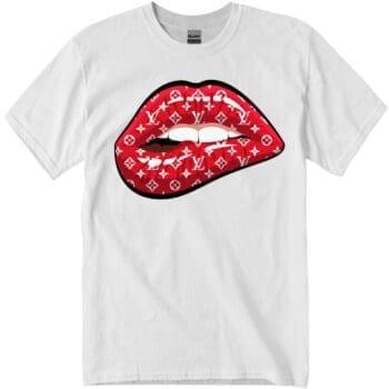 Kiss Mark Shirt | Lipstick Mark Shirt | Kiss Tshirt | Lipstick Shirt |